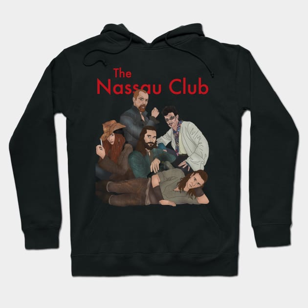 Sincerely Yours, The Nassau Club Hoodie by AnObscureBird